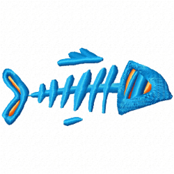 Fishes Embroidery Design 2 Fishes Embroidery Design 2
